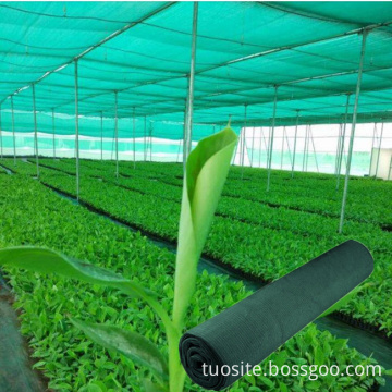 100% HDPE Sun Agricultural Green Shade Net Agriculture Orchard Greenhouses with Shade Netting Cover